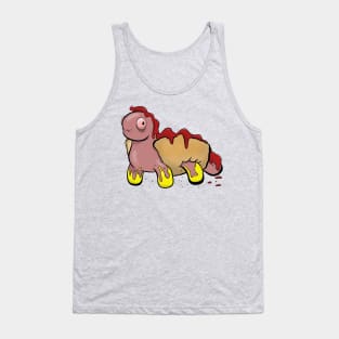 Hot Dog Monster Tank Top